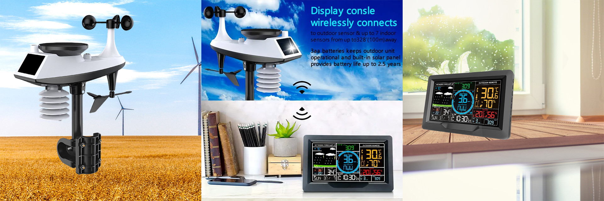 গুণ ওয়্যারলেস আবহাওয়া স্টেশন কারখানা